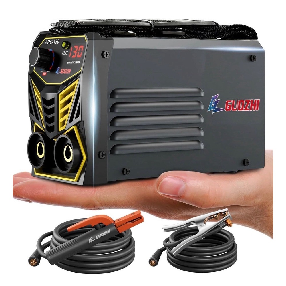 Compact 110V 130A Mini Stick Welder with Digital Display & Safety Features